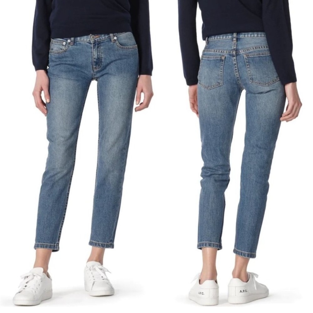 A.P.C. Washed out Jean Etroit Court Low Rise‎ Size 26